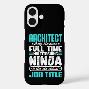 Architekt Funny Job Beruf Karriere Architektur iPhone 16 Hülle