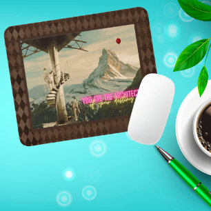 Architekt für die surreale Sammlung Ihres Schicksa Mousepad