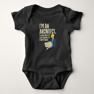 Architekt - Ich bin Architekt Baby Strampler