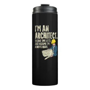 Architekt - Ich bin Architekt Thermosbecher
