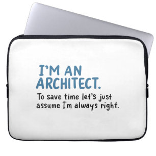 Architekt - Ich bin ein Architekt Laptopschutzhülle
