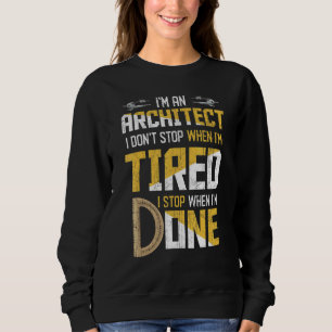 Architekt Inspiriert Architektur Sweatshirt
