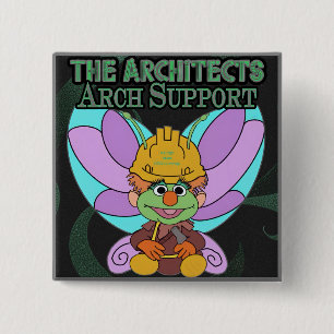 Architekt Magnet 2024 Button