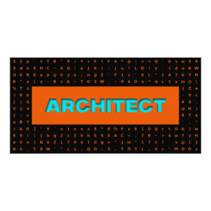Architekt Poster