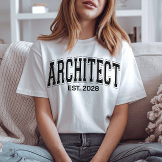 Architekt Shirt Custom Graduate Gift for Architect