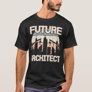 Architekt Student Future Architect Retro T-Shirt