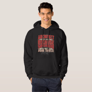 Architekt Superhero Hoodie