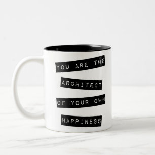 Architekt Zweifarbige Tasse