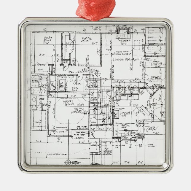 Architekten alles! ornament aus metall (Vorne)