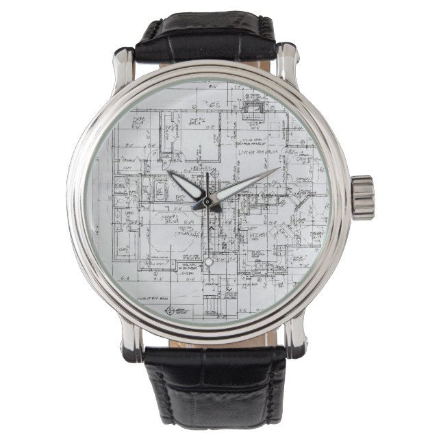 Architekten beobachten armbanduhr (Vorderseite)