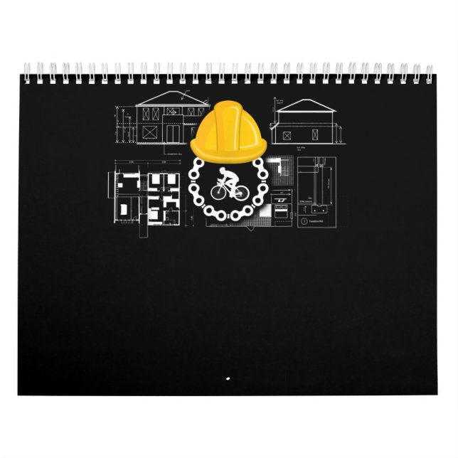Architekten-Radfahren und Architekturgeschenk Kalender (Titelbild)