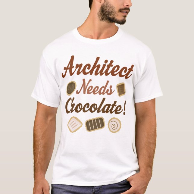Architekten-Schokolade T-Shirt (Vorderseite)