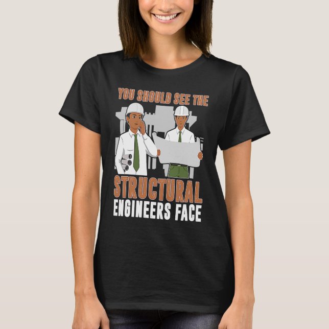 Architekten sollten Sie die Konstrukteure sehen T-Shirt (Vorderseite)
