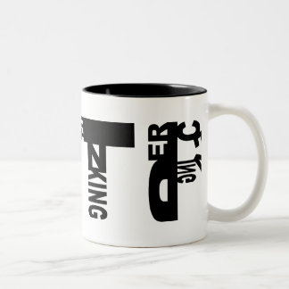 Architekten-Tasse Zweifarbige Tasse