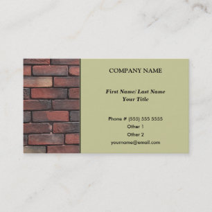 Architekten-Visitenkarte Visitenkarte