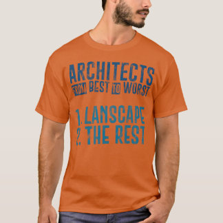 Architekten von Besten Schlechtesten 1 Landschaft  T-Shirt
