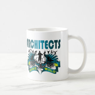 Architekten wild gegangen kaffeetasse