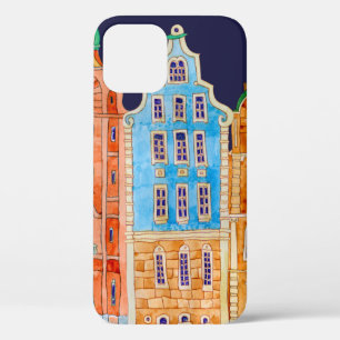 Architektonisch nahtlose Grenzstruktur auf dunklem Case-Mate iPhone Hülle