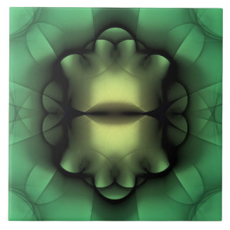 Architektonisch symmetrische Dekoration Fliese