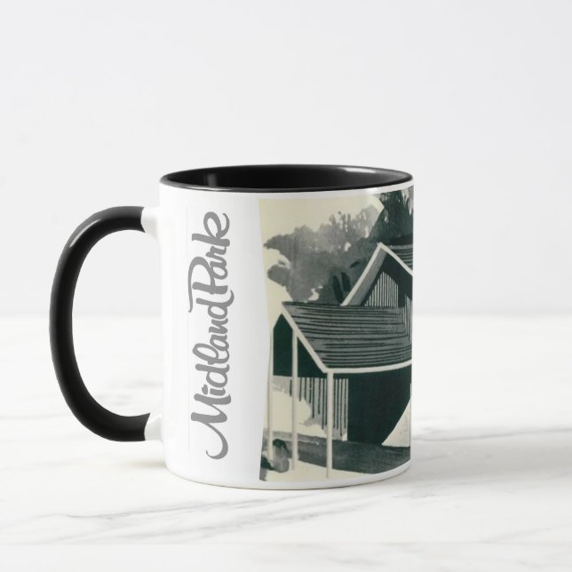 Architektonische Tasse Der Berkwood 60er Moderne T (Links)