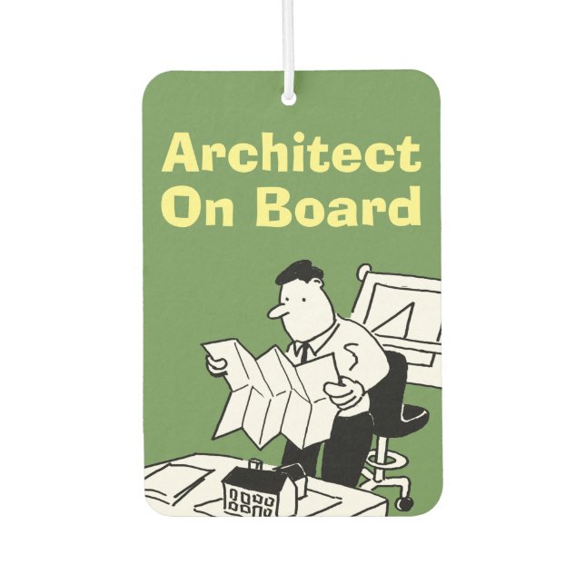 Architektur an Bord Autolufterfrischer (Vorderseite)