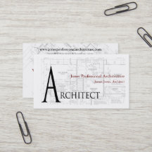 Architektur-Architektur-Visitenkarte