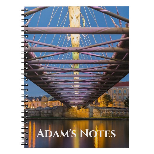 Architektur-Bridge-Notebook Notizblock (Vorderseite)