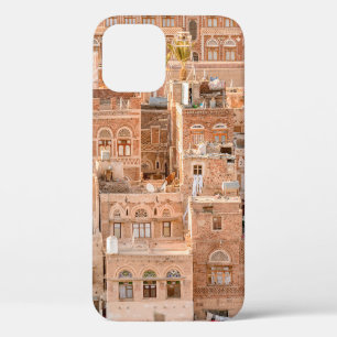 Architektur der Altstadt von Sana'a, Jemen. UNE Case-Mate iPhone Hülle