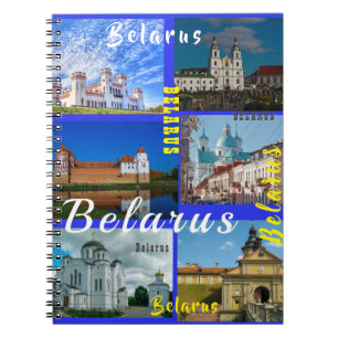 Architektur der Burg Weißrussland Minsk Grodno Mir Notizblock