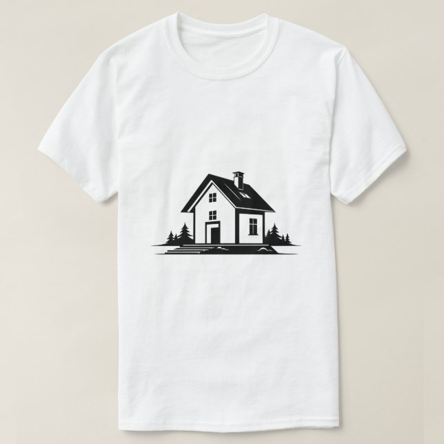 Architektur des Generated House T-Shirt (Design vorne)