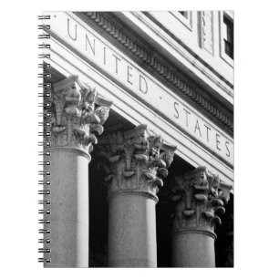 Architektur des NYC VIII Notizblock