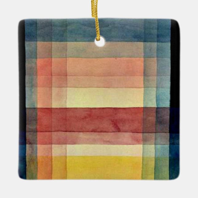 Architektur des Schlichten, Keramikornament (Vorderseite)