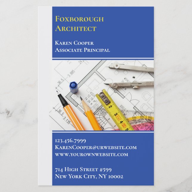 Architektur-Engineering Flyer (Vorne)