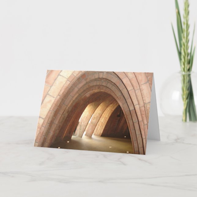 Architektur Europas Gaudi Karte (Vorderseite)