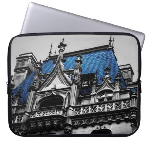 Architektur-Foto New York City Goth Laptopschutzhülle