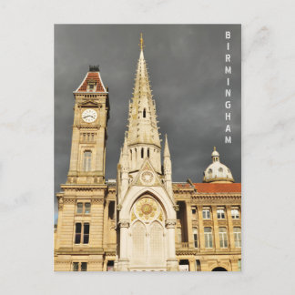 Architektur in Birmingham, England Postkarte