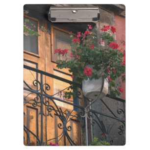 Architektur in den Straßen von San Miguel de Klemmbrett