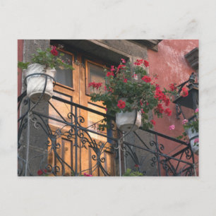 Architektur in den Straßen von San Miguel de Postkarte