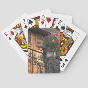 Architektur in den Straßen von San Miguel de Spielkarten