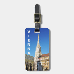 Architektur in Wien, Österreich Gepäckanhänger