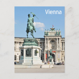 Architektur in Wien, Österreich Postkarte