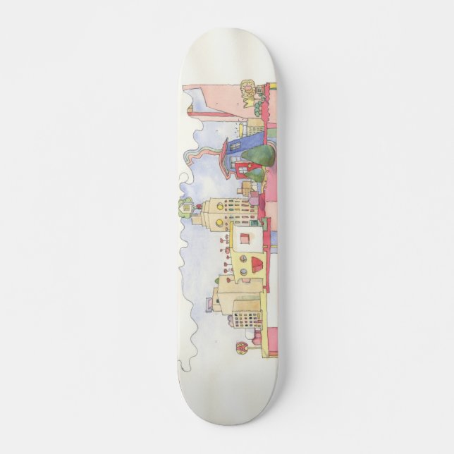 Architektur ist Spaß-Traum-Plattform Skateboard (Vorne)