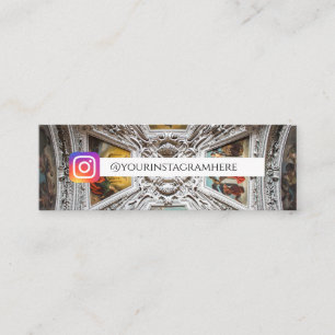 Architektur Kunst Mini Visitenkarte