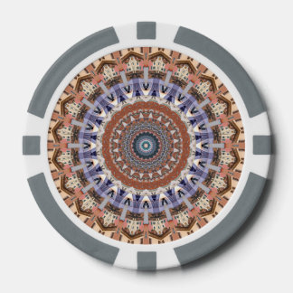 Architektur Mandala Pokerchips