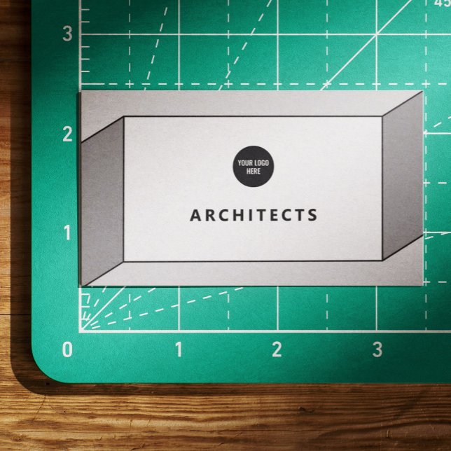Architektur Masterplan Innendesign Box Visitenkarte (Perfect for business)
