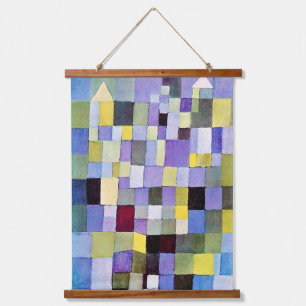 Architektur, Paul Klee Wandteppich Mit Holzrahmen