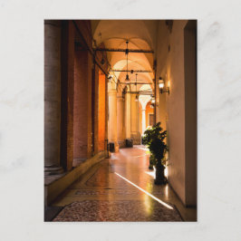 Architektur und Portico in Bologna Italien Postkarte