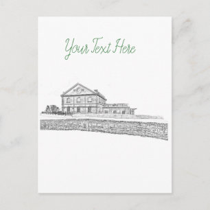 Architektur von Belarus Orsha Postkarte