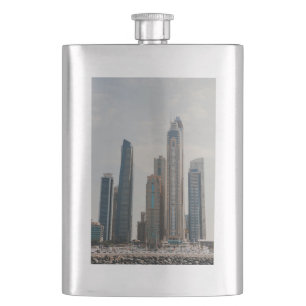 Architektur von Dubai Marina Flachmann