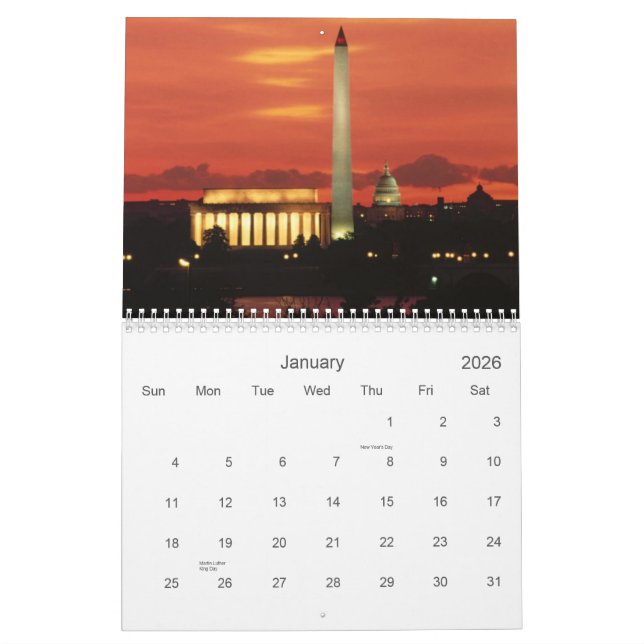 Architekturanblick des Weltkalenders 2010 Kalender (Jan 2026)